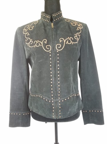 Scully black leather - leather, jacket