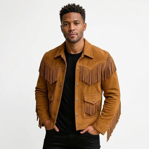 Men genuine suede leather - genuine,